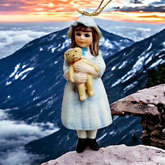 1987 Jan Hagara Limited Edition "Christina" Christmas Ornament - Picture 1 of 9